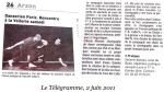 Le Télégramme 2 juin 2011